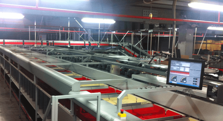 Split Tray Sorter