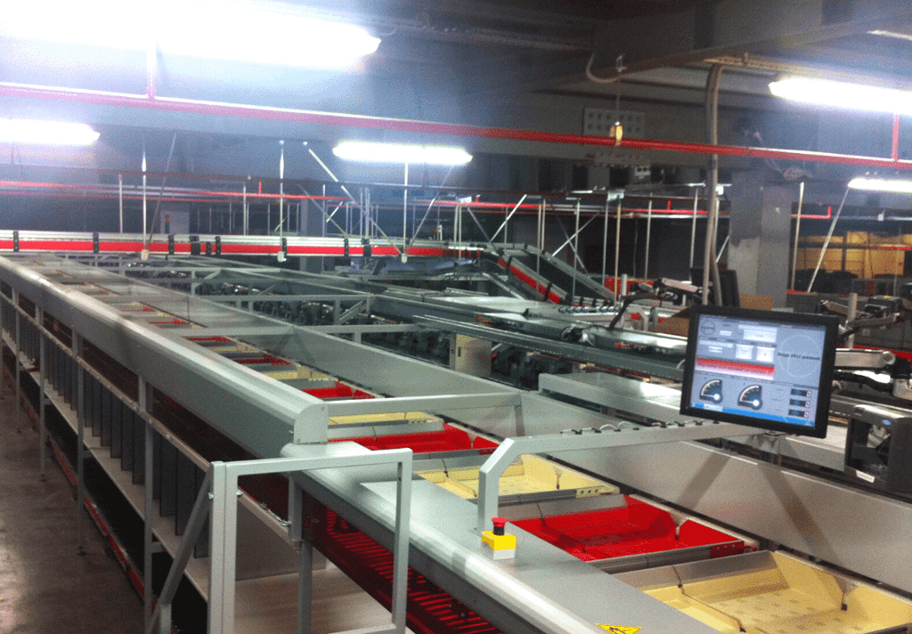 Split Tray Sorter